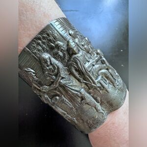 Pewter Cuff Bracelet